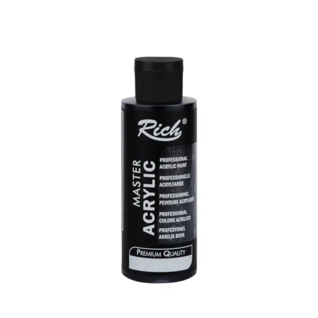 Rich Master Akrilik Boya 120 ml | 230-Siyah