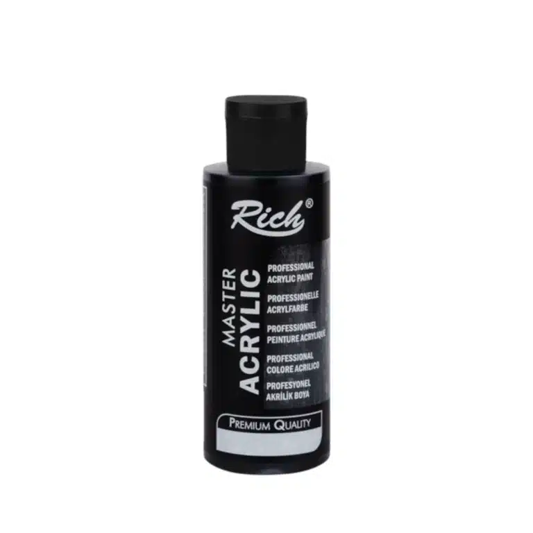 Rich Master Akrilik Boya 120 ml | 230-Siyah