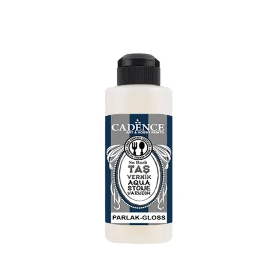 Cadence Su Bazlı Taş Vernik 250 ml Parlak Ürün Görünümü Atölye Kiraz Cadence Su Bazlı Taş Vernik 250 Ml Parlak Gıda Temasına Uygun Suya Dayanıklı Koruyucu Şişesi