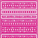PD2582-DM | Diamond Pirinç Dekopaj Kağıdı 30x42 cm