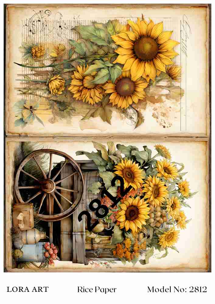 Pirinç Dekopaj Kağıdı-29x42 cm | PD2812-LRA 1 Pirinç Dekopaj Kağıdı-29X42 Cm | Pd2812-Lra