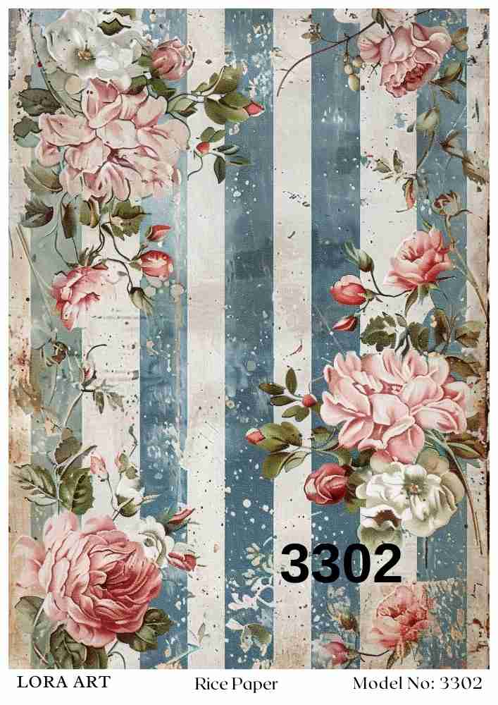 Pirinç Dekopaj Kağıdı-29x42 cm | PD3302-LRA 1 Pirinç Dekopaj Kağıdı-29X42 Cm | Pd3302-Lra