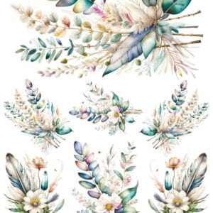 PD3525-AS| Pirinç Dekopaj Kağıdı (29x42 cm)