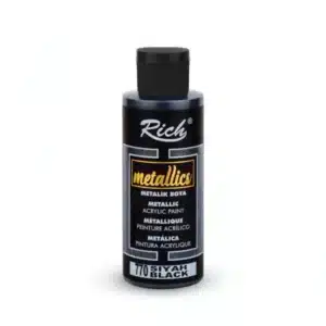 Rich Metalik Boya 120 ml-Siyah