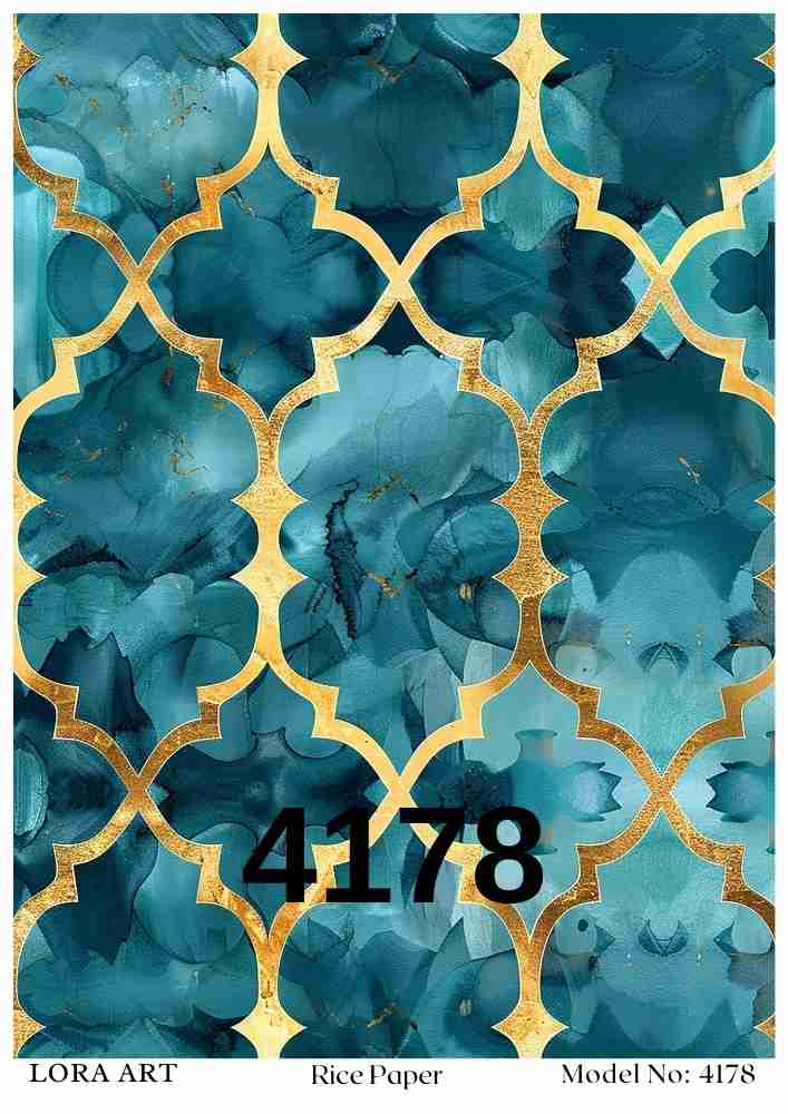 Pirinç Dekopaj Kağıdı-29x42 cm | PD4178-LRA 1 Pirinç Dekopaj Kağıdı-29X42 Cm | Pd4178-Lra