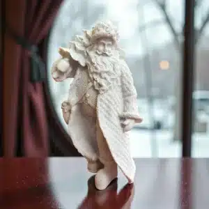 Kaftanlı Noel Baba Heykeli