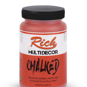 Rich Multidecor Chalked 250 ml 4528 Retro Kırmızı