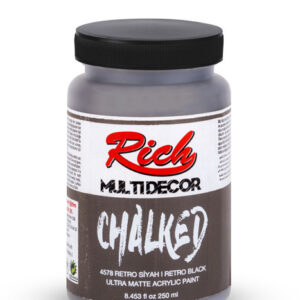 Rich Multidecor Chalked 250 ml 4578 Retro Siyah