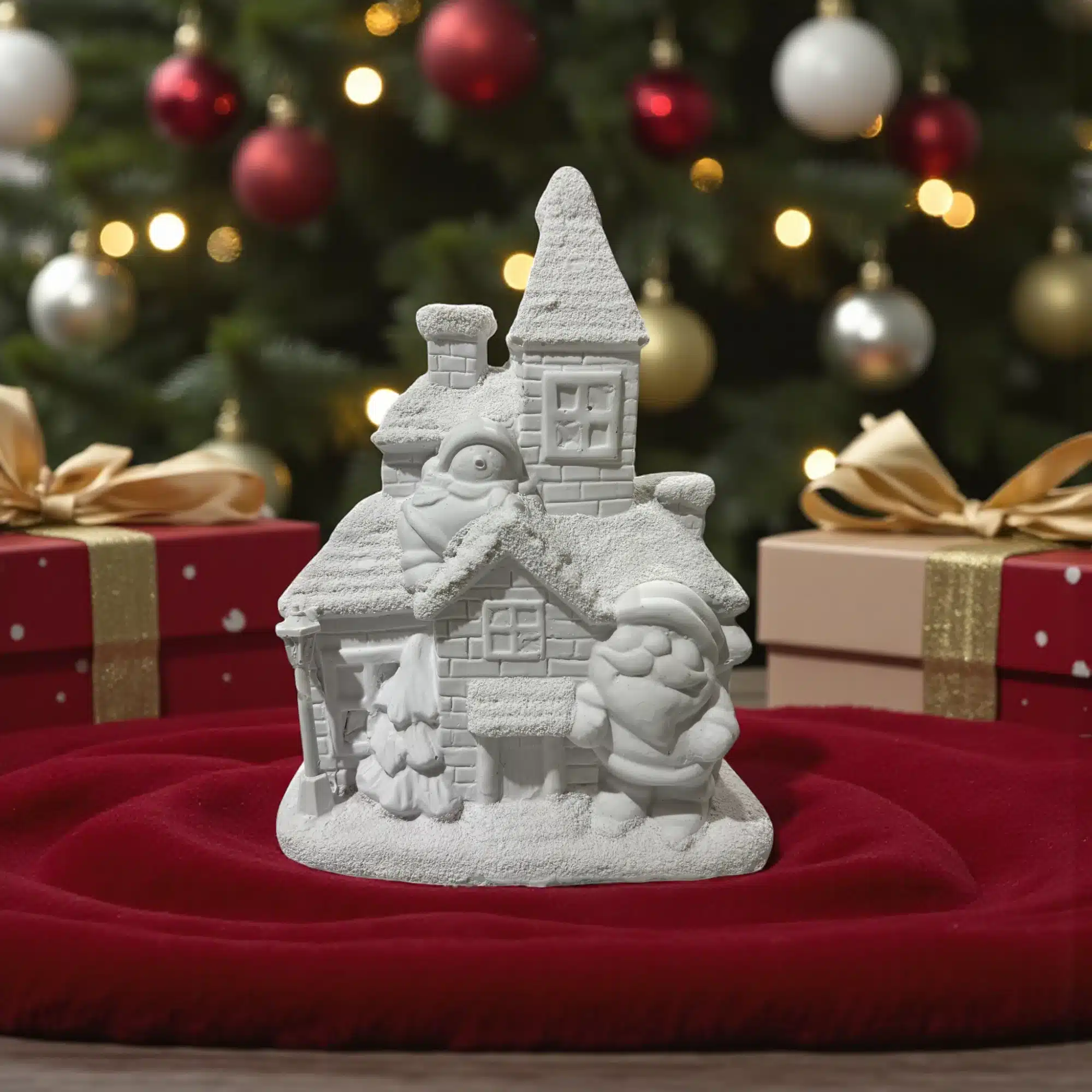 Yılbaşı Evi Heykeli