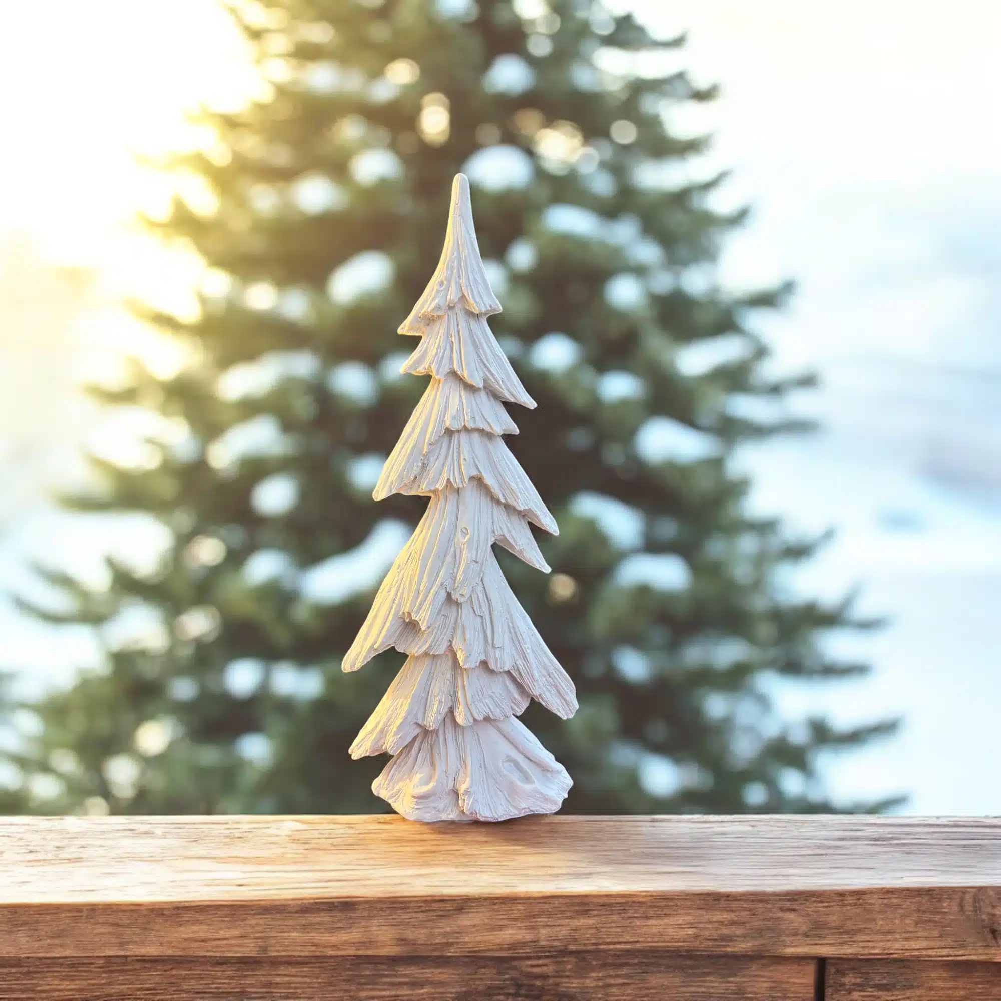 Çam Ağacı Heykeli | 9x19x47 cm 1 Çam Ağacı Heykeli | 9x19x47 cm