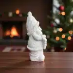 Boyanabilir Welcome Noel Baba Heykeli: Dekoratif Obje - Görsel 3