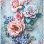 PD7782-DM | Diamond Pirinç Dekopaj Kağıdı 30x42 cm