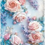 PD7787-DM | Diamond Pirinç Dekopaj Kağıdı 30x42 cm