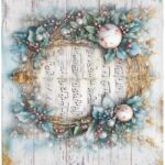 PD7821-DM | Diamond Pirinç Dekopaj Kağıdı 30x42 cm