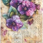 PD8103-DM | Diamond Pirinç Dekopaj Kağıdı 30x42 cm
