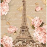 PD8124-DM | Diamond Pirinç Dekopaj Kağıdı 30x42 cm