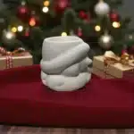 Kardan Adam Figürlü Mumluk