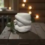 Kardan Adam Figürlü Mumluk