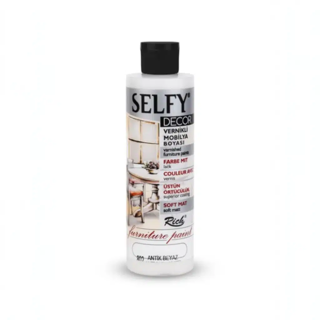 Rich Selfy Decor 240 ml-Antik Beyaz