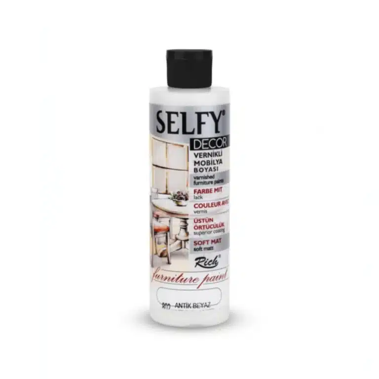 Rich Selfy Decor 240 ml-Antik Beyaz