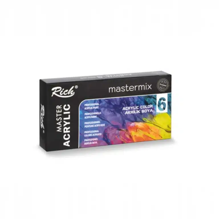 Rich Mastermix 6'lı Akrilik Boya Seti