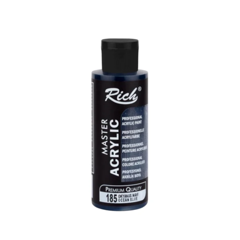 Rich Master Akrilik Boya-120 ml | 185-Okyanus Mavi