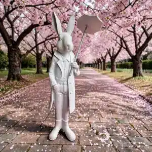 Şemsiyeli Kont Tavşan Figürü : Mekanlarınıza Asil ve Maskülen Bir Dokunuş 5 Emsiyeli Kont Tavşan Figürü : Mekanlarınıza Asil Ve Maskülen Bir Dokunuş