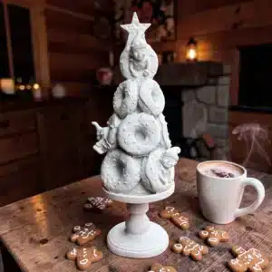 Donut Ağacı Heykeli: Eğlenceli ve Tatlı Dekorasyonların Yeni Gözdesi 6 Donut Ağacı Heykeli: Eğlenceli Ve Tatlı Dekorasyonların Yeni Gözdesi