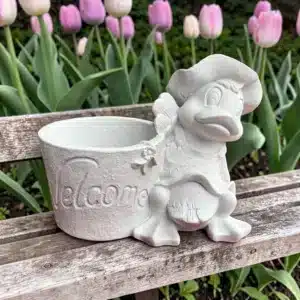 Kız Ördek Saksı: Bahçe ve Balkonlarınıza Masalsı Karşılama