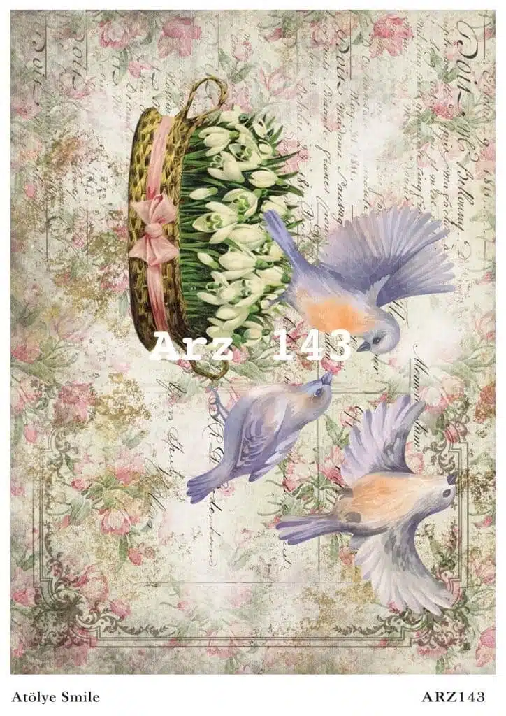 PD143-ARZ | Pirinç Dekopaj Kağıdı (29x42 cm) 1 PD143-ARZ | Pirinç Dekopaj Kağıdı (29x42 cm)