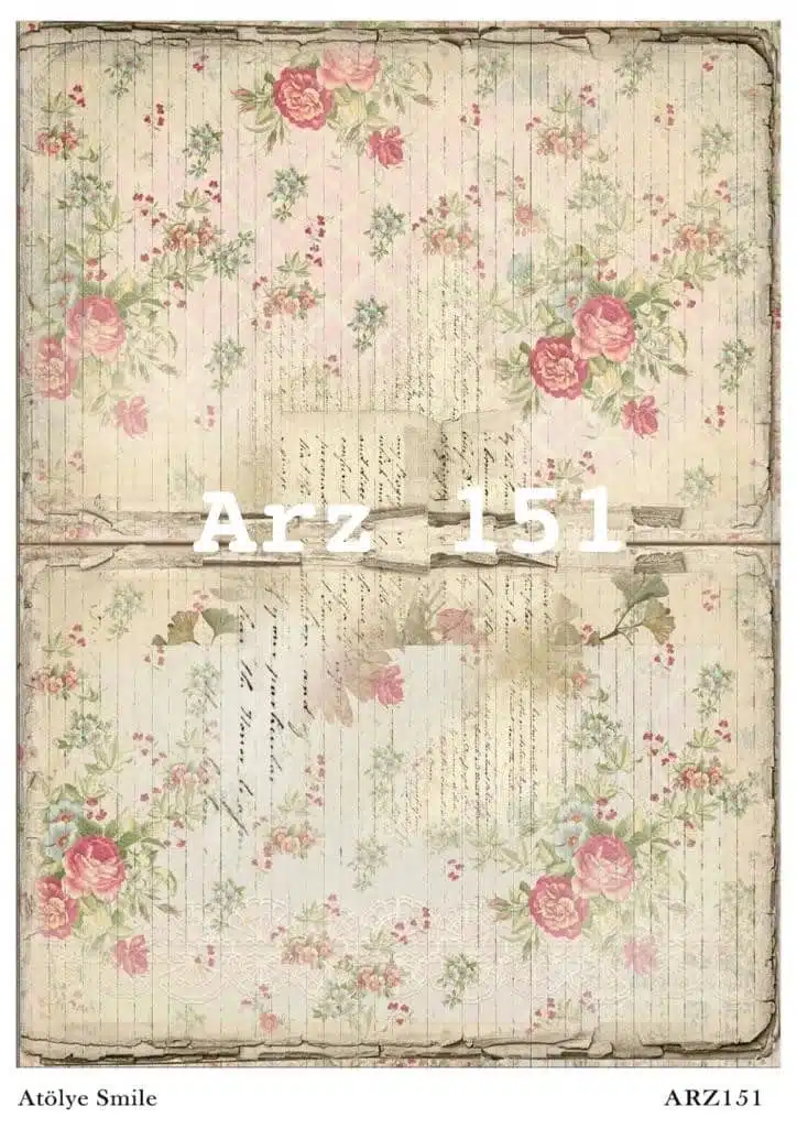 PD151-ARZ | Pirinç Dekopaj Kağıdı (29x42 cm) 1 PD151-ARZ | Pirinç Dekopaj Kağıdı (29x42 cm)