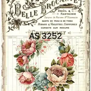 PD3252-AS | Pirinç Dekopaj Kağıdı (29x42 cm)