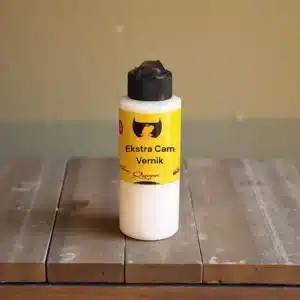 Queen Craft Ekstra Cam Vernik: 120 ml Su Bazlı Parlak Koruyucu Cila