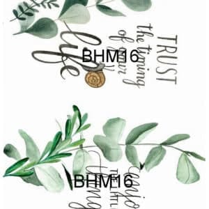 PD-BHM16-LNT |  Pirinç Dekopaj Kağıdı (29x42 cm)