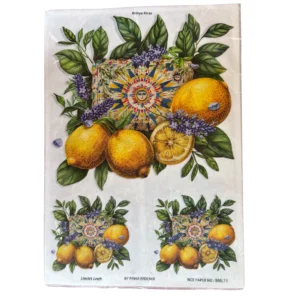 Pirinç Dekopaj Kağıdı-BML11 | 29x42 cm 2 Pirinç Dekopaj Kağıdı-BML11