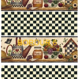 PD-BORDUR6-LNT |  Pirinç Dekopaj Kağıdı (29x42 cm)