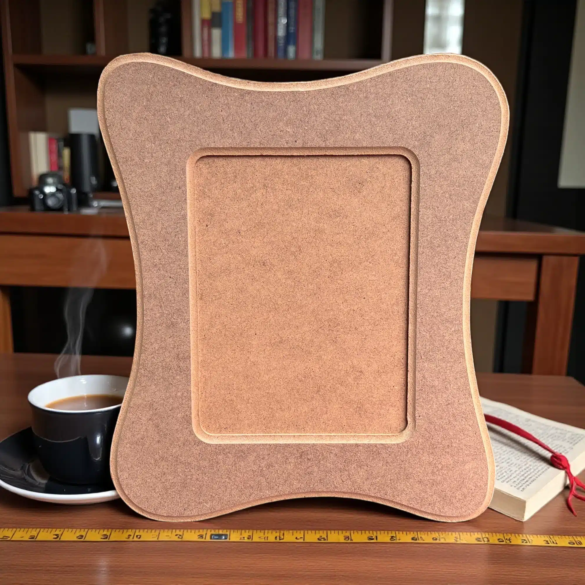 Dekoratif Kavisli Kesim Ahşap Çerçeve: Duvarlarınızdaki Modern Dokunuş