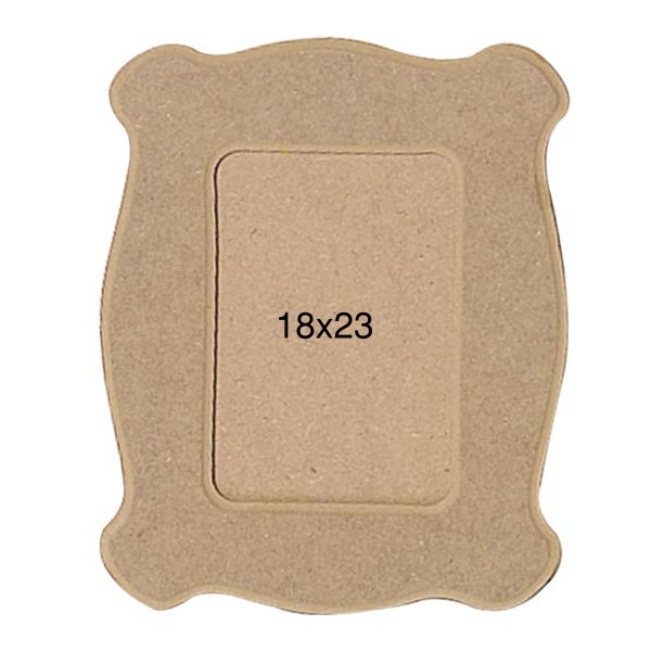 Dalgalı Kenarlı Ahşap Resim Çerçevesi: Anılarınıza Zarif Bir Dokunuş