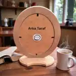Ayaklı Oval Ahşap Resim Çerçevesi: Masaüstünüzdeki Klasik Şıklık