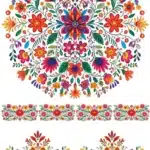 Ütü ile Rub On Transfer Kağıdı: Dekoratif Süsleme Kağıdı  - CK227 | 30x50 cm