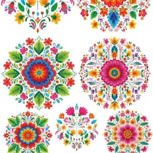 Ütü ile Rub On Transfer Kağıdı: Dekoratif Süsleme Kağıdı - CK228 | 30x50 cm