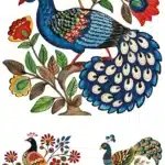 Ütü ile Rub On Transfer Kağıdı: Dekoratif Süsleme Kağıdı  - CK191 | 30x50 cm