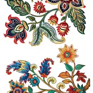 Ütü ile Rub On Transfer Kağıdı: Dekoratif Süsleme Kağıdı  - CK201 | 30x50 cm