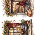 Ütü ile Rub On Transfer Kağıdı: Dekoratif Süsleme Kağıdı - CK104 | 30x50 cm
