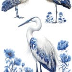 Ütü ile Rub On Transfer Kağıdı: Dekoratif Süsleme Kağıdı - CK128 | 30x50 cm