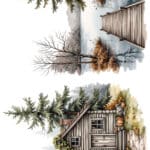 Ütü ile Rub On Transfer Kağıdı: Dekoratif Süsleme Kağıdı - CK135 | 30x50 cm