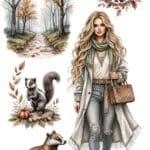 Ütü ile Rub On Transfer Kağıdı: Dekoratif Süsleme Kağıdı - CK139 | 30x50 cm