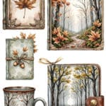 Ütü ile Rub On Transfer Kağıdı: Dekoratif Süsleme Kağıdı - CK142 | 30x50 cm