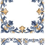 Ütü ile Rub On Transfer Kağıdı: Dekoratif Süsleme Kağıdı - CK144 | 30x50 cm