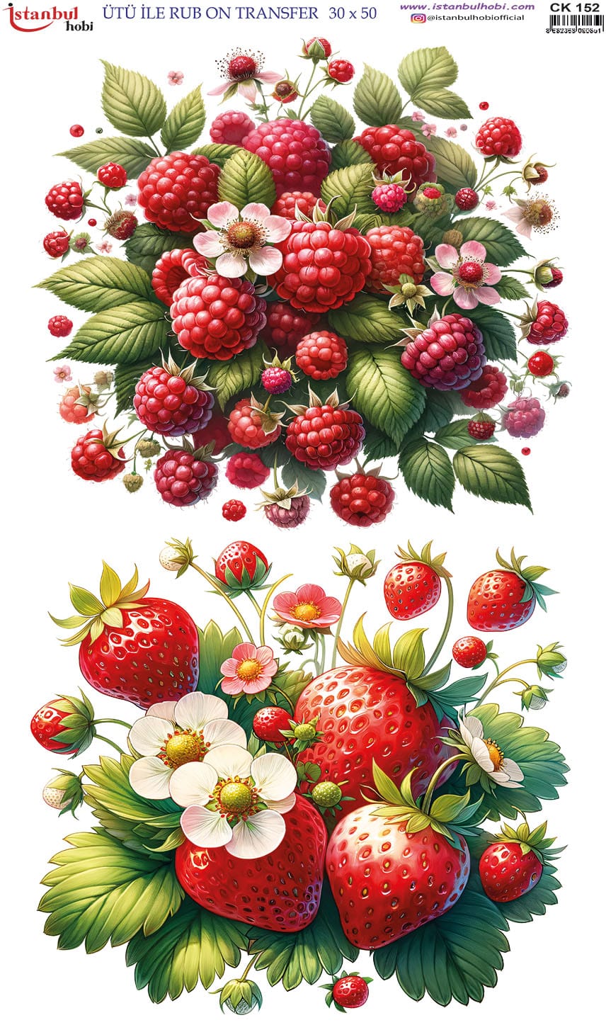 Ütü ile Rub On Transfer Kağıdı: Dekoratif Süsleme Kağıdı - CK152 | 30x50 cm 1 Ütü Ile Rub On Transfer Kağıdı: Dekoratif Süsleme Kağıdı - Ck152 | 30X50 Cm